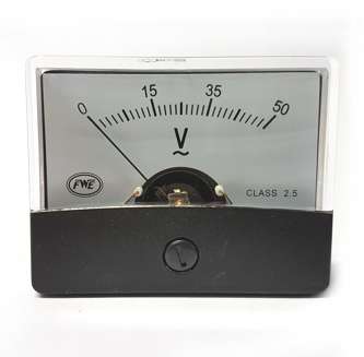 VOLTMETER 50VAC F=60x45 PH38 PM-2-AC50V