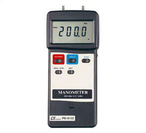 METER PRESSURE 200MBAR PM-9102