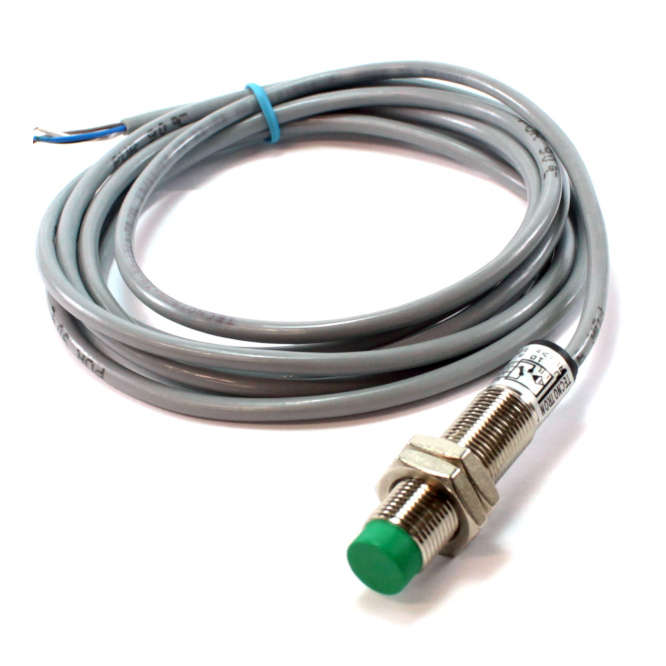 PROXIMITY SENSOR ROUND N.O. PNP 4mm DISTANCE 3WIRE LEAD PM12-04P