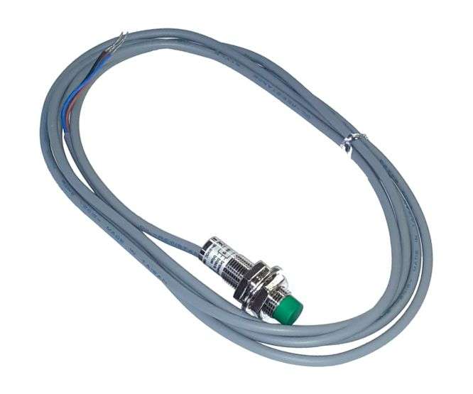 PROXIMITY SENSOR MINI ROUND TYPE N.O PNP 4mm DISTANCE 3WIRE LEAD PM12-04P