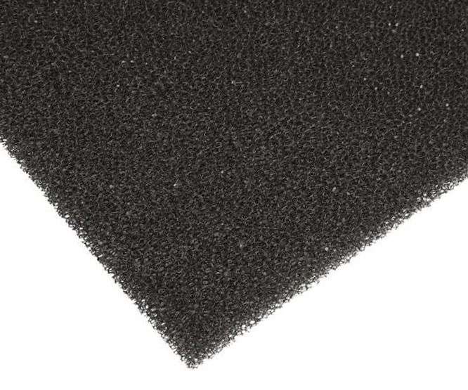 POLYURETHANE FILTER SHEETS BLACK 250x100x3mm 220694