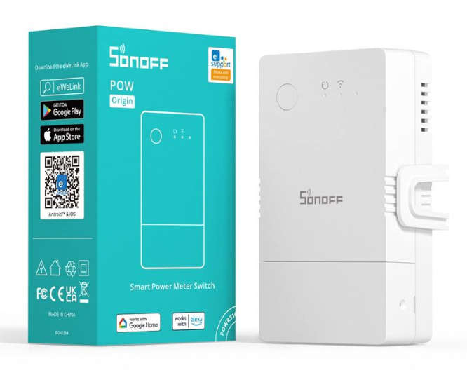 WI-FI SMART SWITCH / METER 16A 220V 98x54x31mm POWR316
