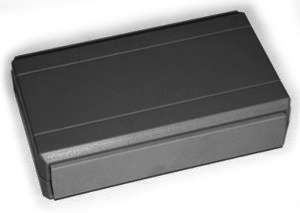 ABS ENCLOSURE BLACK 4-PCS 155x40x95 PR158-01-BK