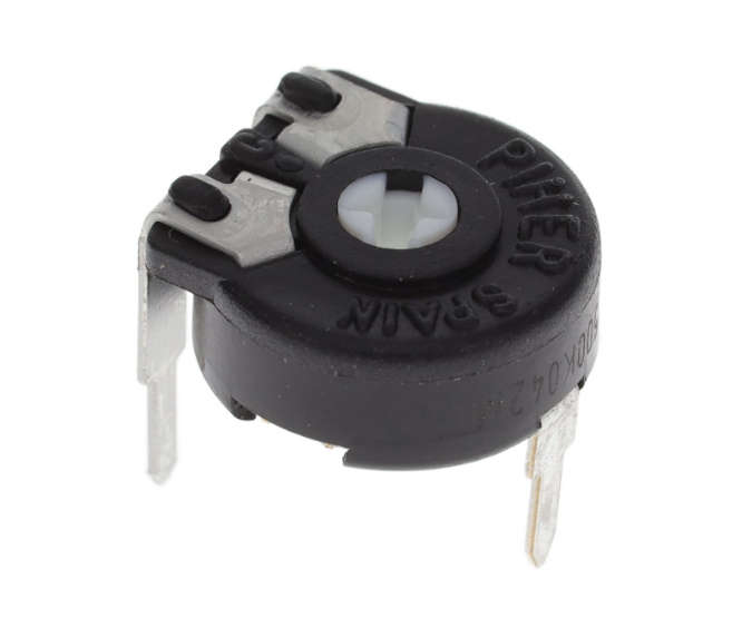 PRESET POTENTIOMETER 15MM T-ADJ SCR 4K7 PT15LV15-472A, 4K7