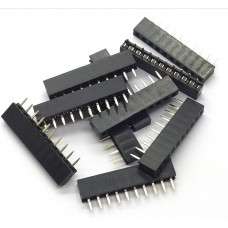 2.00mm HOUSED SOCKET SIL 20WAY 2.4x4.3x2.4mm PRT-08272-20