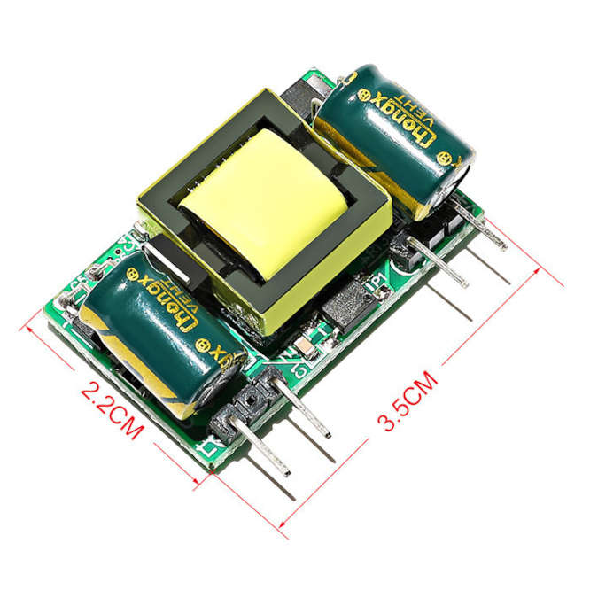 POWER SUPPLY O/F IN=220V OUT=5V 1.5A 5V1.5A 7.5W