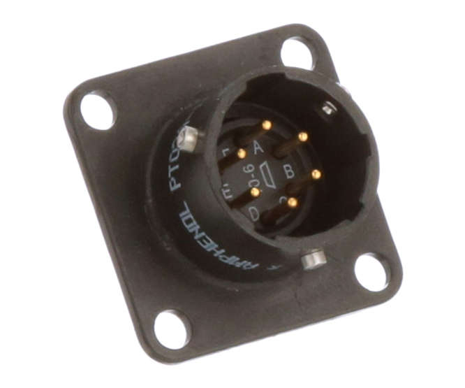BAYONET PLUG CIRCULAR CONNECTOR SIZE 10 6W PT02A-10-6P