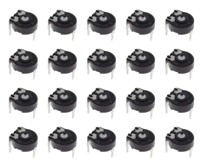 PRESET POTENTIOMETER 10MM T-ADJ SCR 3K0 - 500/BOX PT10LV10-302A2020-S