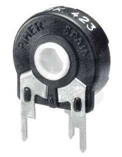 PRESET 15MM S-ADJ OVAL 470K PT15NH05-474A, 470K
