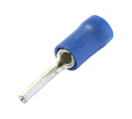 TERMINAL PRE-INS PIN BL P=2mm PL=10mm PTV 2-10