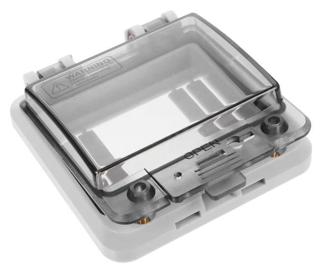 IP67 ENCLOSURE COVER 122x107x32mm PWH-86P