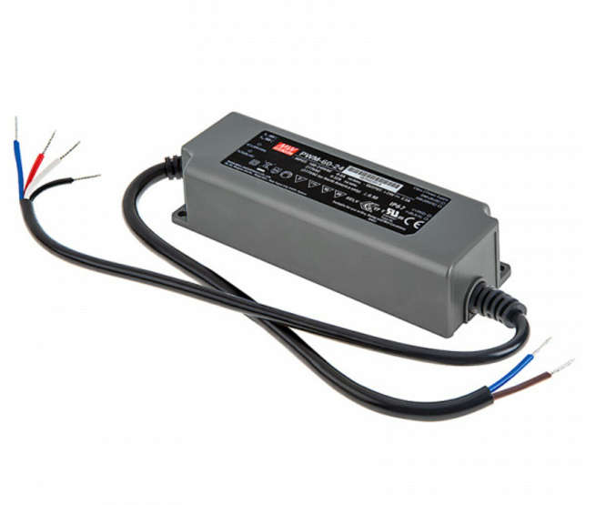 POWER SUPPLY ENCL. LED DRIVER I=220V O=48V 1.25A PWM-60-48