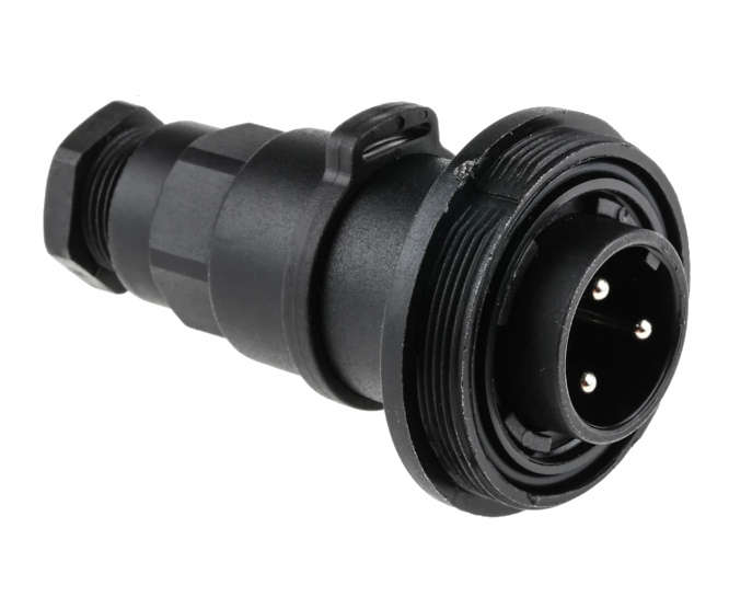 CIRCULAR CONNECTOR PLUG 3W I/L PX0732/P