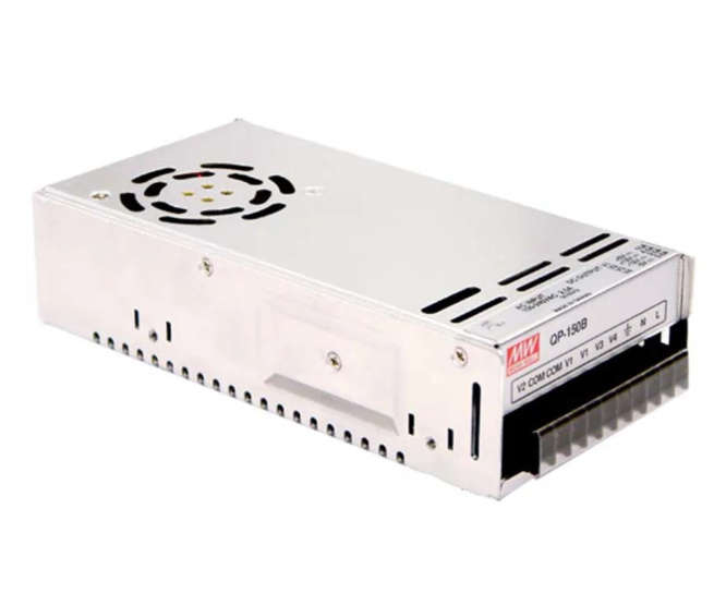 POWER SUPPLY ENCL. I=220 Q=O=5,12,-12,24 150W QP-150D