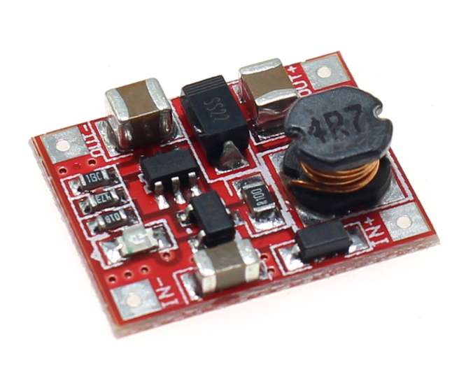 DC-DC BOOST CONVERTER I=1-5V O=5V 1A QS-0305-3W