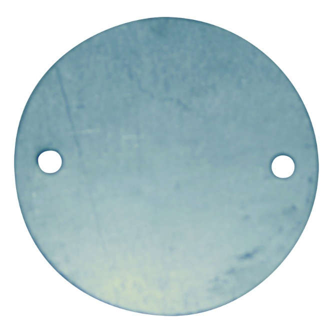 STANDARD LID GALVANISED FOR 25mm CONDUIT BOX R281