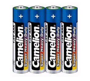 AA=SIZE BATTERY SHD - PRICE PER 4/PCS   R6P-SP4B *A*