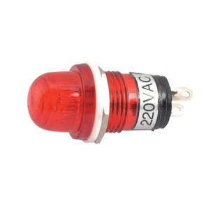 LAMP NEON 220VAC D=15mm RED  R767