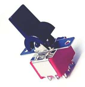MINI TOOGLE SWITCH TPDT ON-ON LEVER R8301VP24-2BQEH