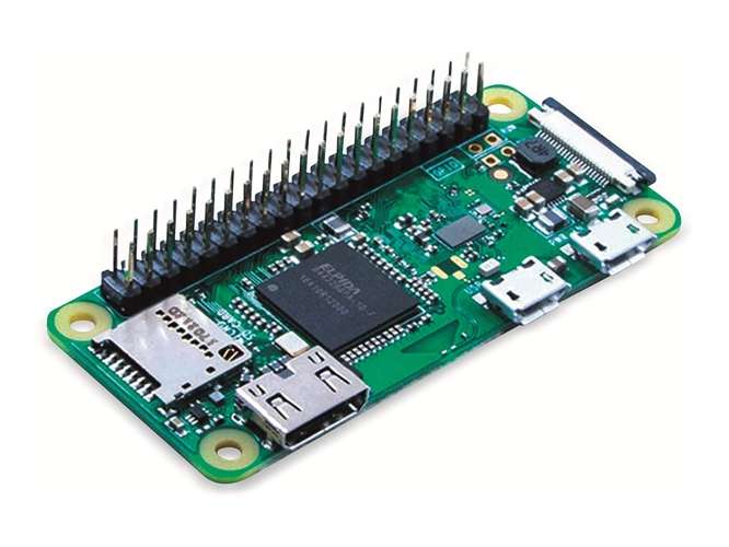 RASPBERRY PI ZERO WIRELESS WITH PIN HEADER  RASPBERRY Pi ZERO WIRELESS WH