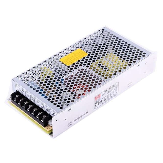 POWER SUPPLY ENCL. I=220 D=O=12V,24V 125W RD-125-1224