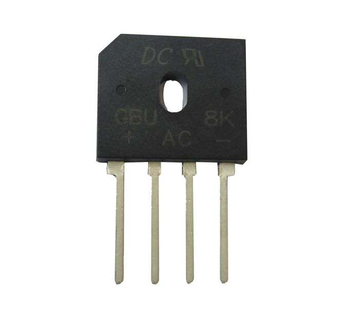 BRIDGE RECT SIL +AA- 800V 4A - EACH KBJ4K