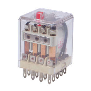 RELAY QPDT 10A 380VAC RECT 14PLU MR32-4-380