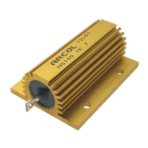 RESISTOR 100W ALUMINUM W/W 5% 1K HS100 1K J