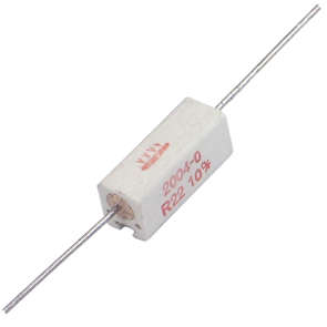 RESISTOR 4W SQR 390R AXIAL 4W 390R WW10