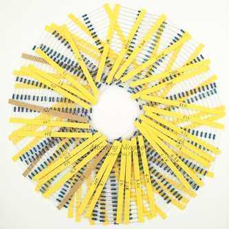 E12 RESISTOR RANGE 1/4W 5% - 10 PCS EA CF25-E12-J-87V-10P *A*