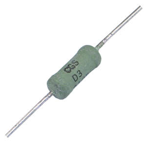 RESISTOR 3W RND W/W 5% 910E CGS-D3-910R