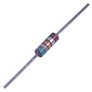 RESISTOR 1/4W ROUND M/O 6E8 ERC-14GK 6E8