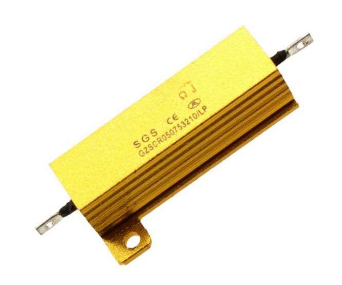 RESISTOR 100W ALUMINUM W/W IN 50W CASE 820E 100W-820E-J