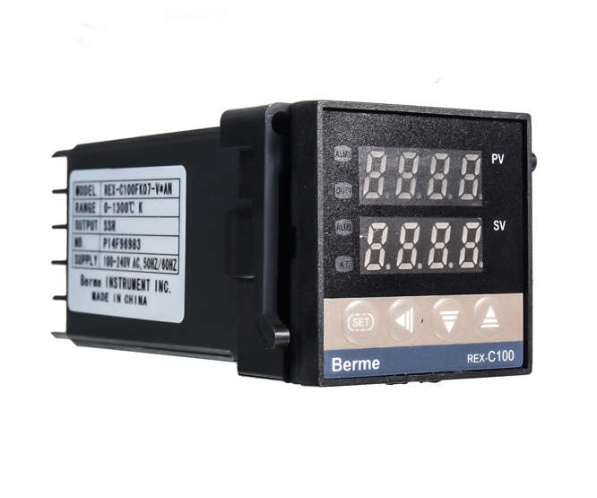 PID TEMPERATURE CONTROLLER SSR OUTPUT, 0-1300DEG REX-C100FK07-V*AN
