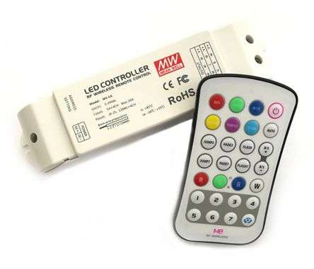 LED CONTROLLER RGB - WIRELESS RFP-M8M4-5A