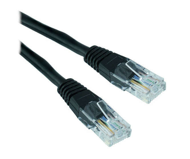 CAT5E NETWORK LEAD RJ45-RJ45 BLACK 1:1 1.5M CAB-LAN-1.5M