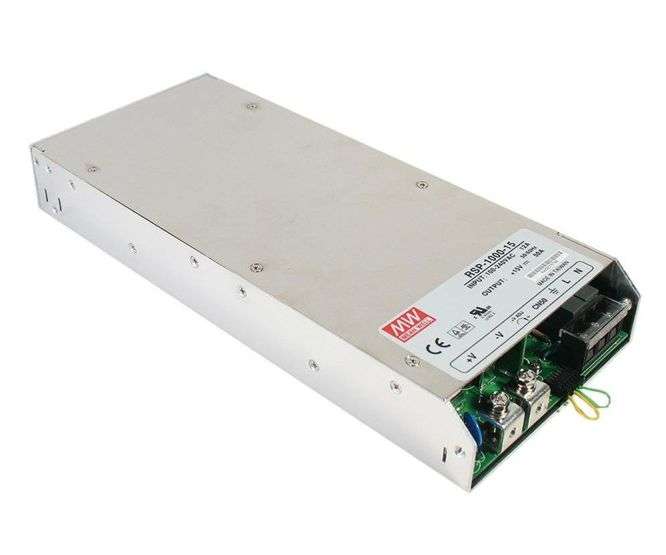 POWER SUPPLY ENCL I=220 O=12V 60A 720W RSP-1000-12