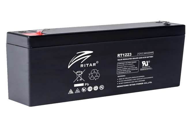 BATTERY SLA 12V 2.3AH 178x35x61 RT1223E