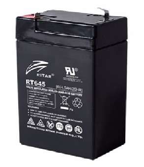 BATTERY SLA 6V 4.5Ahr 70x47x101  RT645