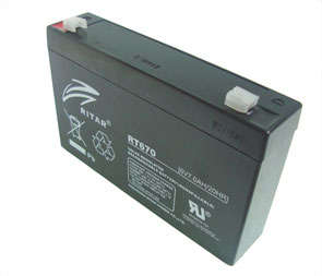BATTERY SLA 6V 7AH 151x34x94 RT670