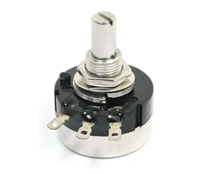 POTENTIOMETER S/T LIN W/W 28mm 100E 2W RV24YN20S-B100R