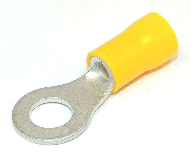 TERMINAL PRE-INS RING LUG YL R=5.3mm RV5.5-5