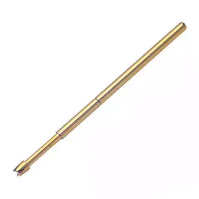SPRING LOADED PROBE / 2mm CROWN CONTACT 3A L=33mm BRASS S25H-4G