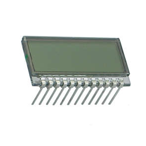 DISPLAY LCD 7-SEG 3-DIG 28x15 S5957C-REFLECTIVE