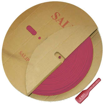 SLEEVING HEATSHRINK 7.0mm RED - 100m/REEL S-901-7.0MM-RED-T-100