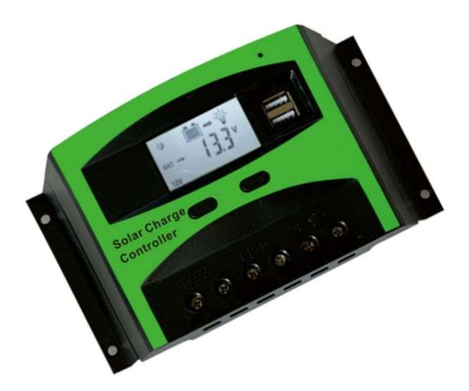 SOLAR REGULATOR / CHARGER 48V 30A 2xUSB SCL-30A 48V1