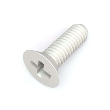 PLASTIC COUNTERSINK SCREW M3x14 - MPQ=10 M3-14F *DBK*