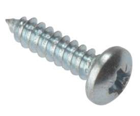 SCREW SELF TAP POZI/STAR #4 2.8x10 Z/PLATTED  PPSTS4X9.5