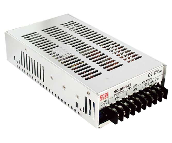 DC-DC CONVERTER ENC I=110V O=12V 16A7 SD-200D-12