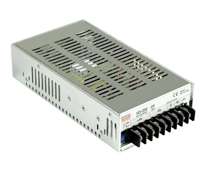 DC-DC CONVERTER ENCL. I=48V O=12V 16A7 200W SD-200C-12